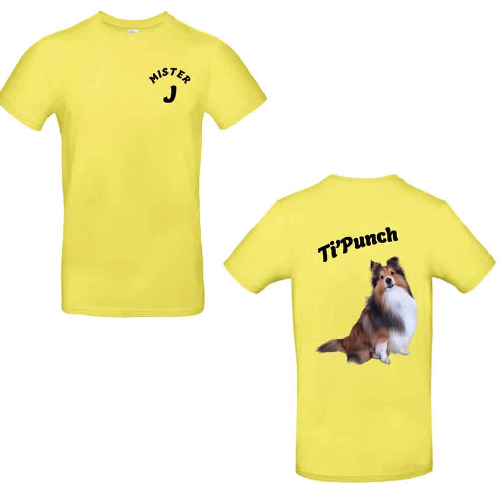 1 TEE SHIRT + 1 VESTE SOFTSHELL + 1 SAC A DOS PERSONNALISE MISTER J – Image 2