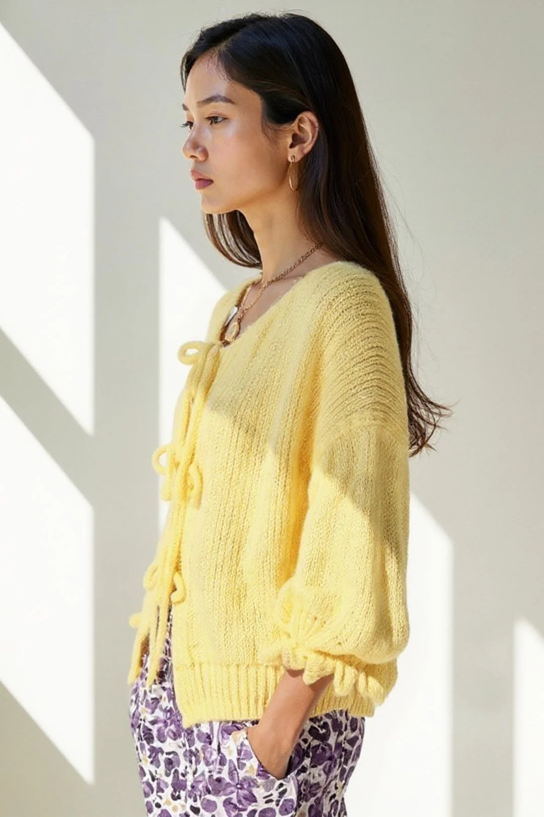 Cardigan Femme | oversize | texturé pour Mi-Saison – Image 2